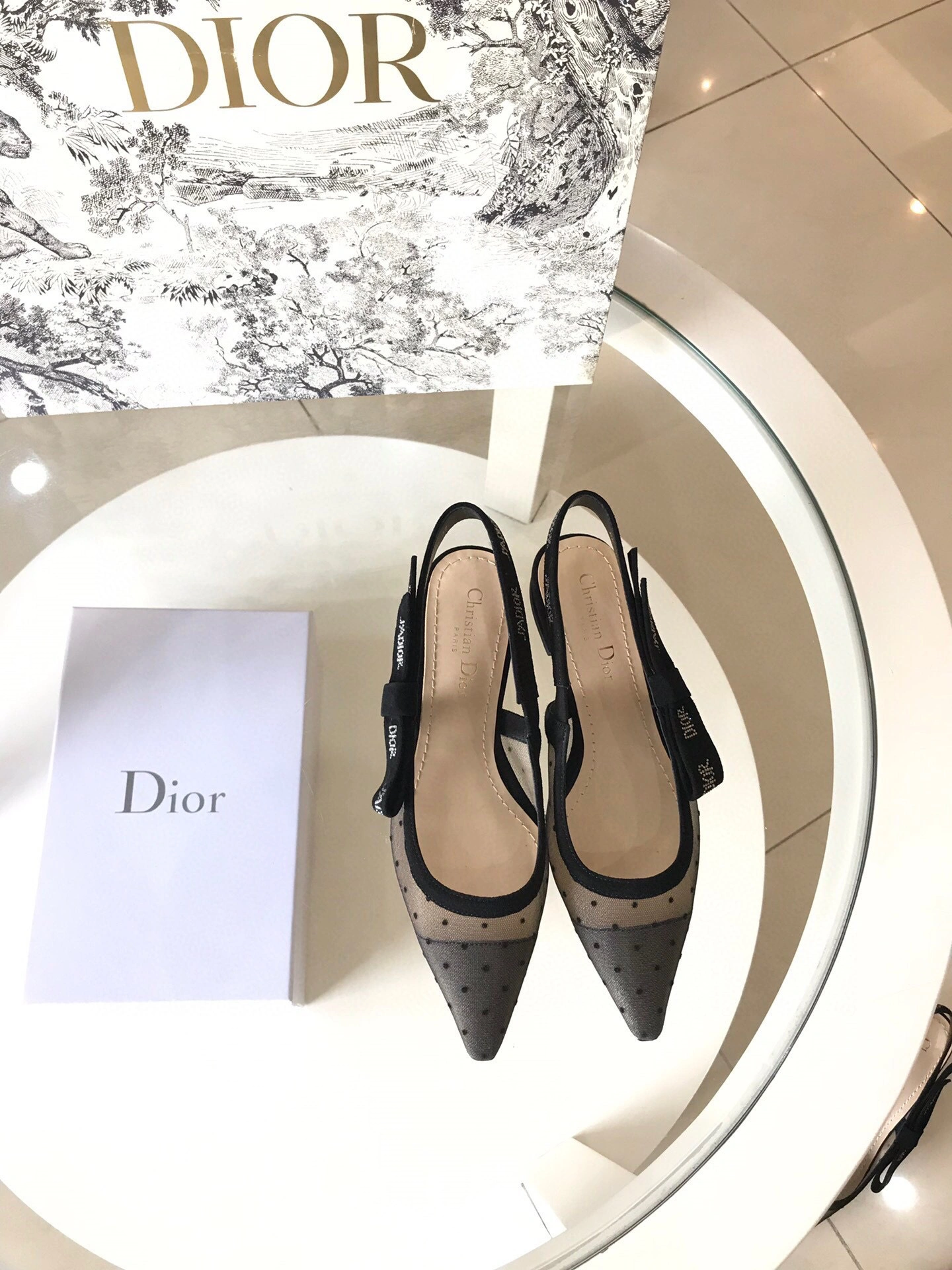 coco-- embroidery Heel height1cm 6.5cm 9.5cm slingback 2colour item : B-X024B25139-2